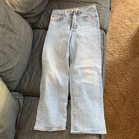 Levi's Denim - Ribcage Straight Jeans